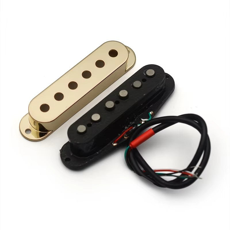 Gold Alnico 8 Guitar Pickup Fit Stratocaster Strat
