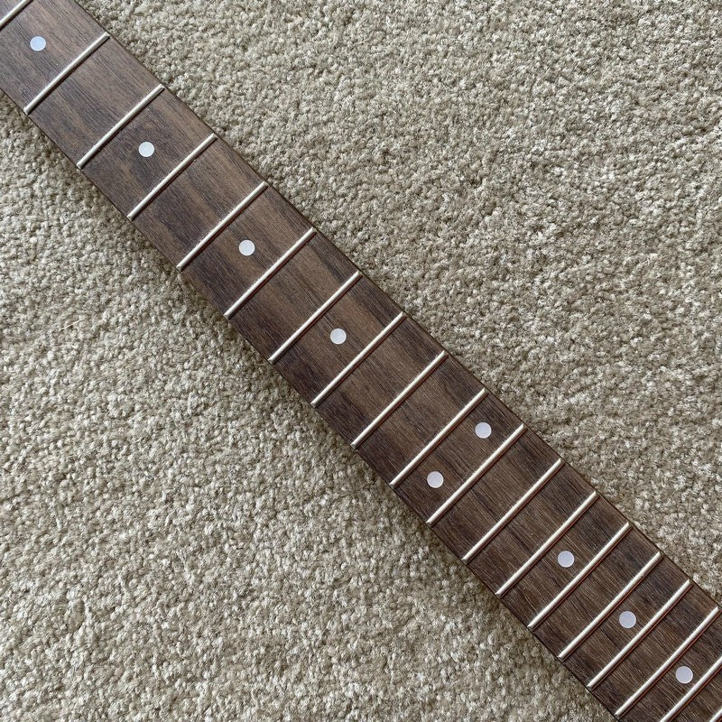 Yellow Guitar Maple Wood Strat Style Neck, Rosewood 22 Frets Fingerboa