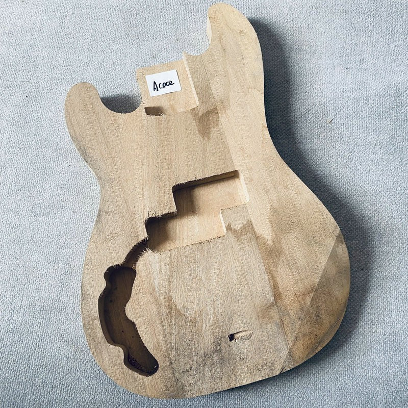 Left Hand Basswood 4 String Bass Body Fit Precision Bass