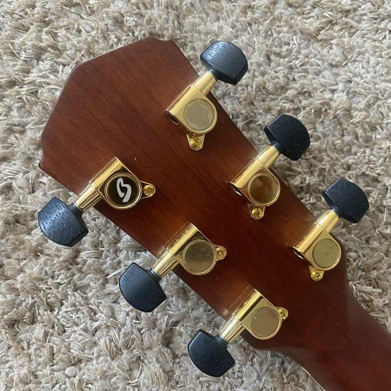Cherry Burst 40 Inch Acoustic Guitar, Spruce Mahogany Body, Rosewood F