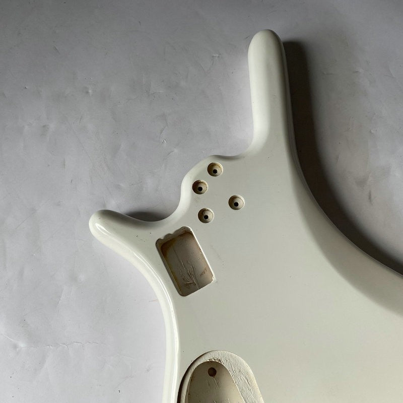 4/5 String Bass White Body DIY Project Fit Warwick