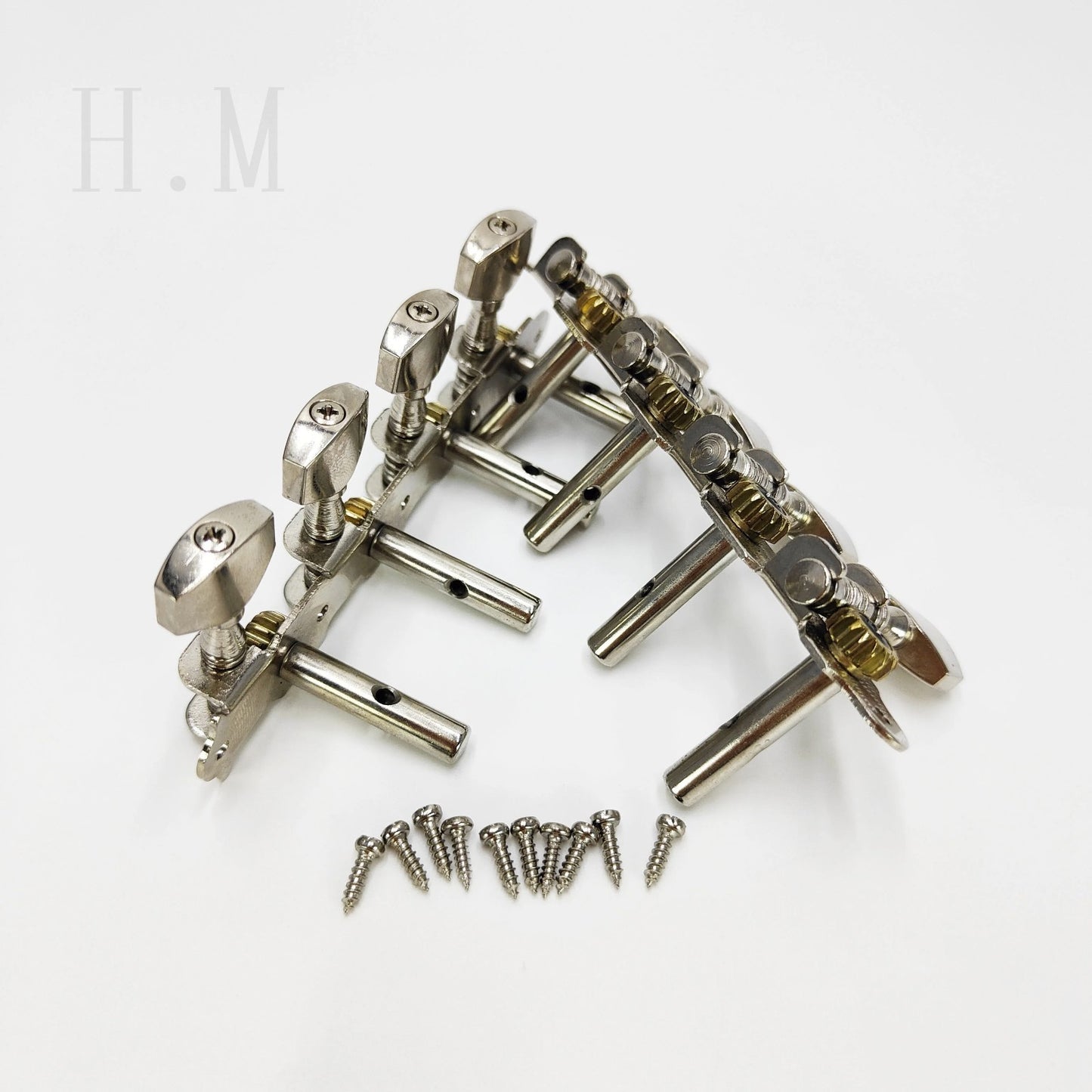 4R+4L Silver Mandola 8 String Silver Tuning Pegs Machine Heads