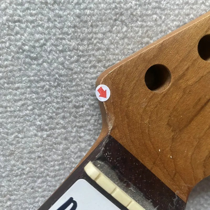 Dark Roasted Maple Electric Guitar Neck, Rosewood Fretboard 22 Frets