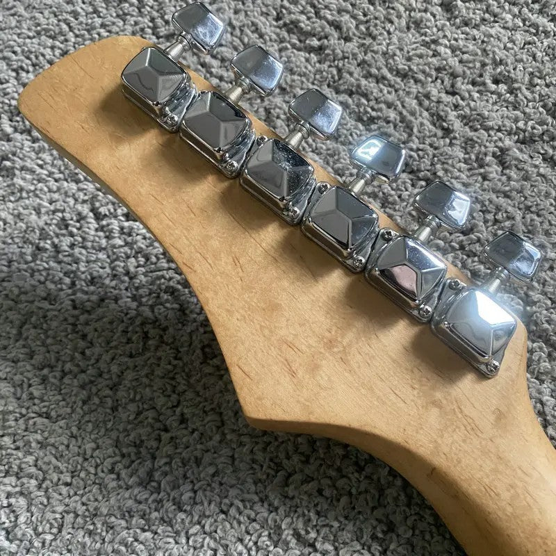 First Act Black Electric Guitar, Basswood Body, Maple Neck, Rosewood F
