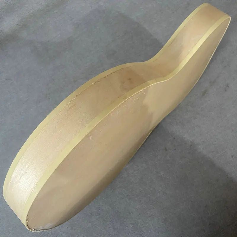 Unfinished Maple Jazz Guitar Semi Hollow Body DIY Project