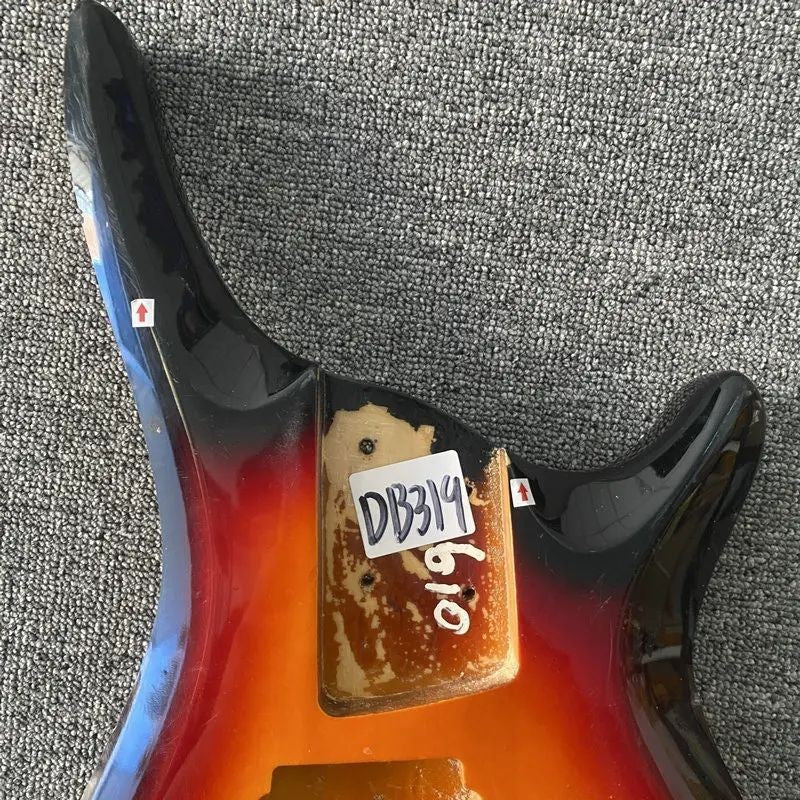 Tobacco Burst 4 String Bass Guitar Body