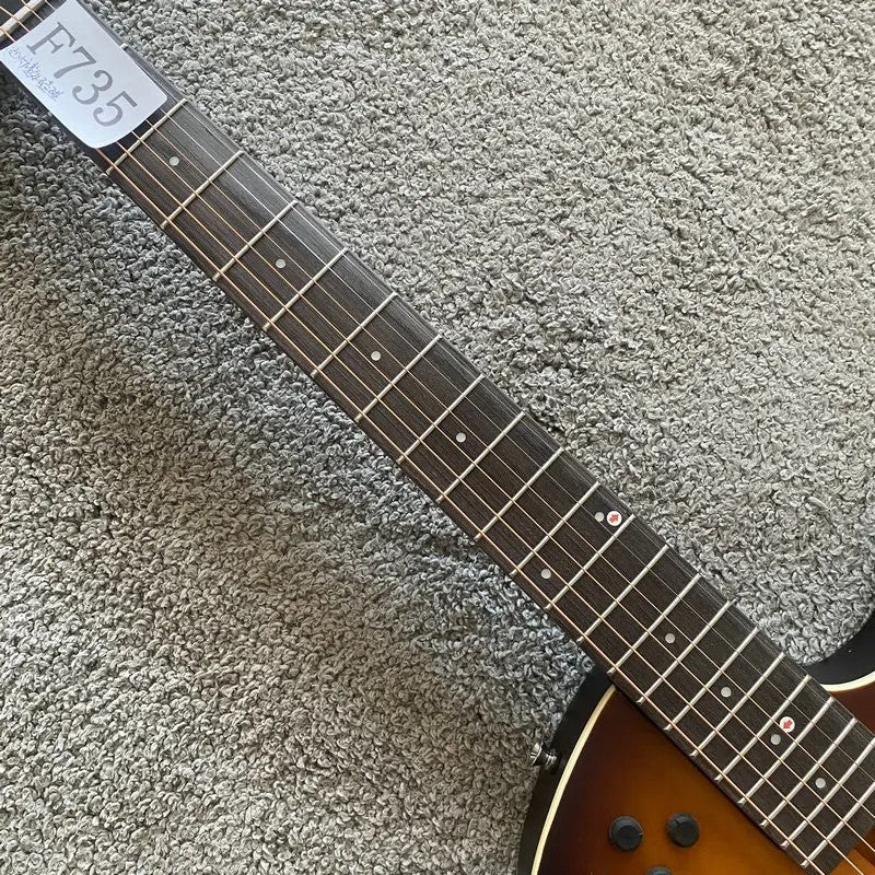 Sunburst Tagima Modena Electric Acoustic Guitar, Maple Neck Rosewood F