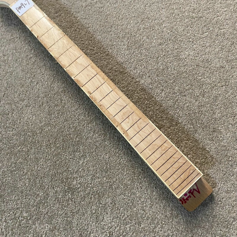 Maple DIY Project Guitar Neck, 24 Frets Fingerboard