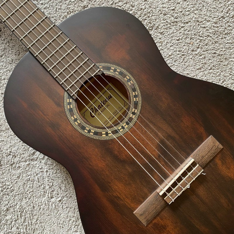 39 Inch Spanish Classical Guitar Spruce Mahogany Body, Rosewood Finger