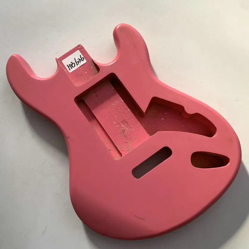 Pink Color Basswood Guitar Body Fit Stratocaster Strat