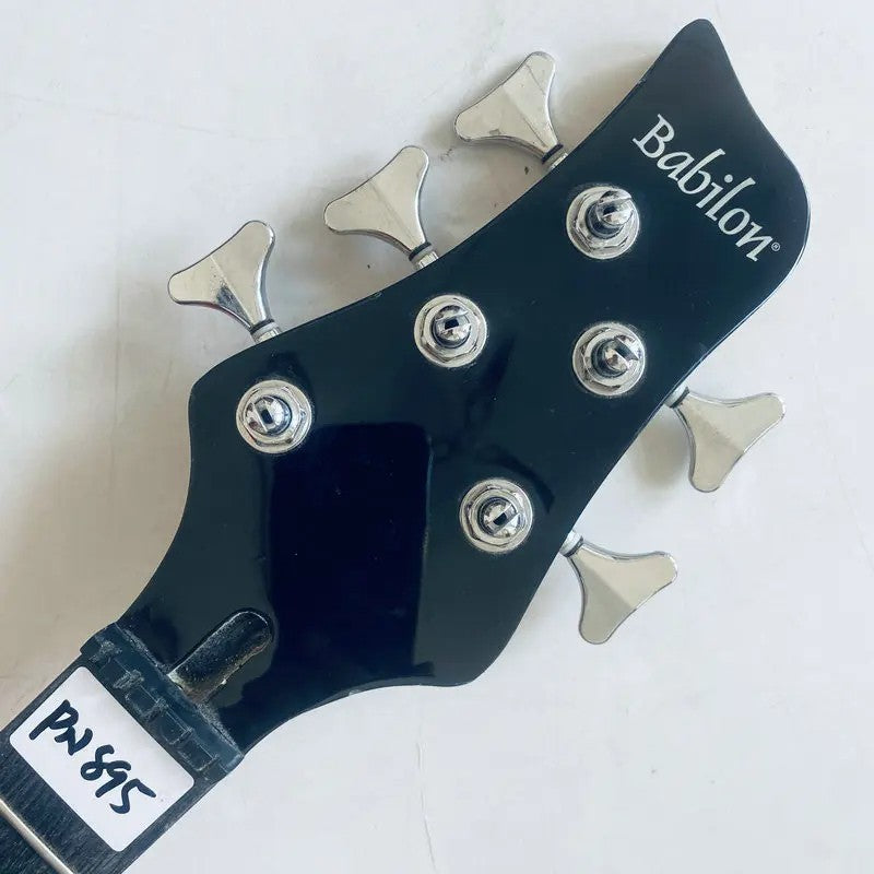 Babilon 5 String Electric Bass Maple Wood Neck, Rosewood 24 Frets Fing