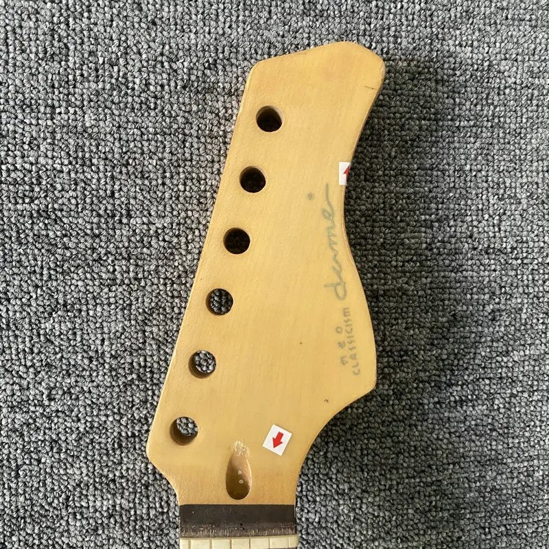 DIY Maple Wood Guitar Neck, Rosewood Fingerboard 22 Frets