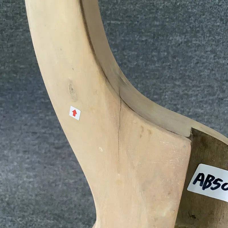 Mahogany Wood Electric Bass Guitar Body