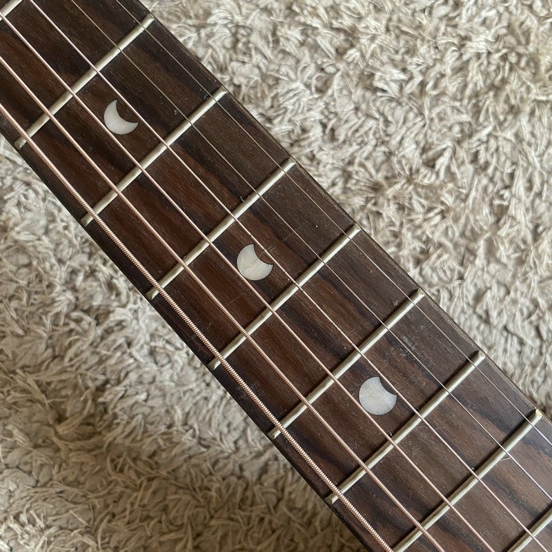 Luna Acoustic Guitar, Spruce Top Body, Mahogany Neck, Rosewood Fingerb