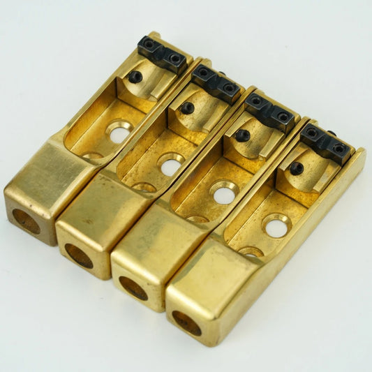 Copper Materiel 4 String Electric Bass Single String Individual Saddle