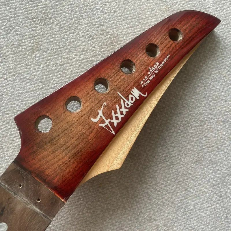 Custom DIY Project Guitar Maple Neck, 24 Frets Rosewood Fingerboard