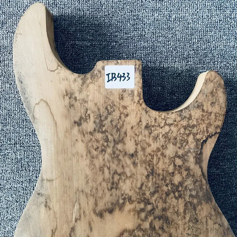 Burl Wood Top Basswood Raw Materiel Guitar Body DIY Project