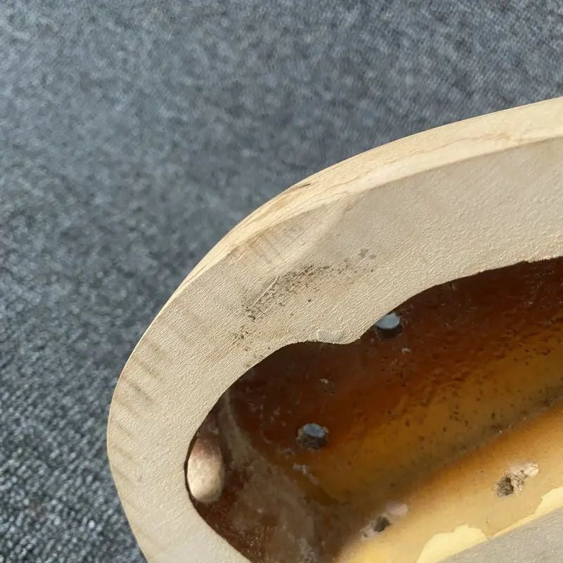 Tobacco Burst 4 String Bass Guitar Body