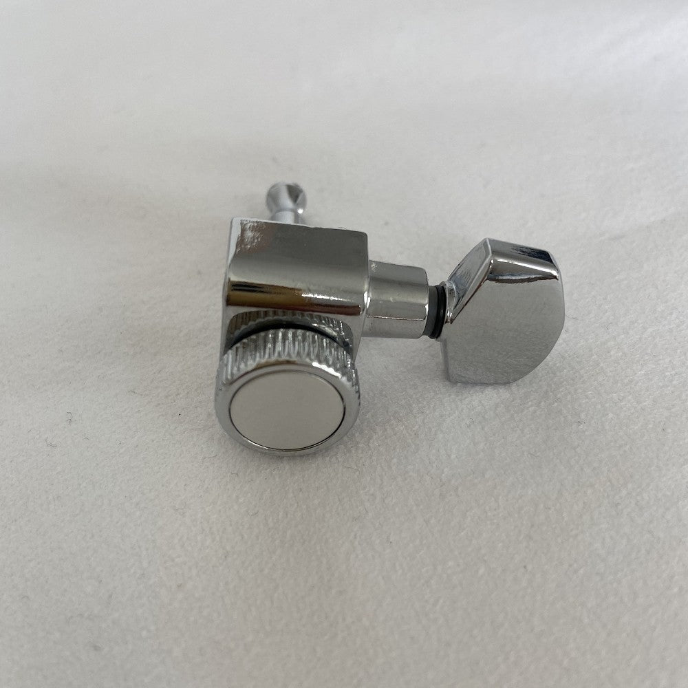 Chrome 7R Locking Inline 7 String Guitar Machine Heads Tuning Pegs Key