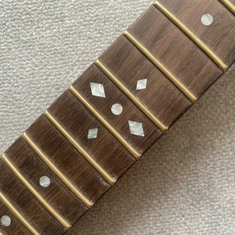 Custom DIY Project Guitar Maple Neck, 24 Frets Rosewood Fingerboard