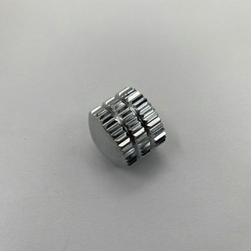 4pcs Chrome Knurled Guitar Bass Knobs Fit Jackson,Fender,Peavey,Aria,W