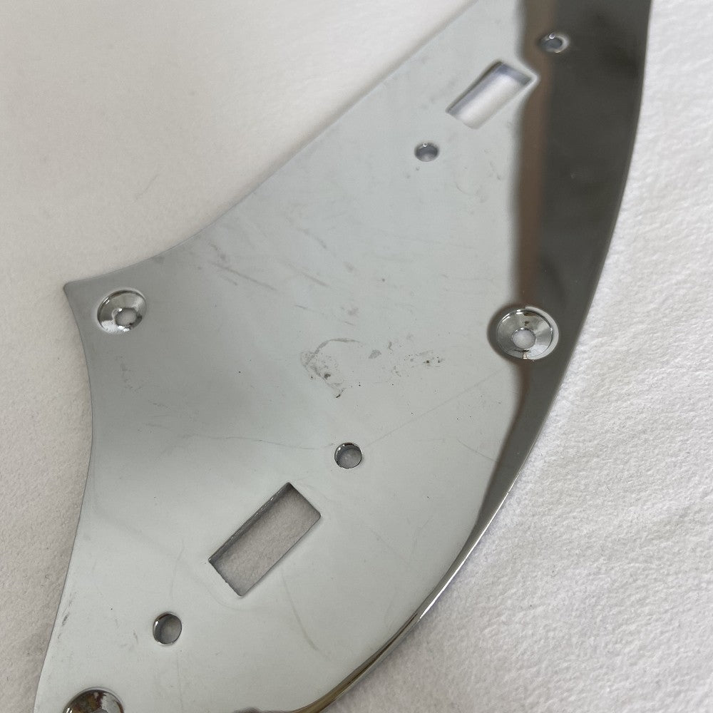 Chrome Guitar Control Plate Panel Fit Jaguar Guitars