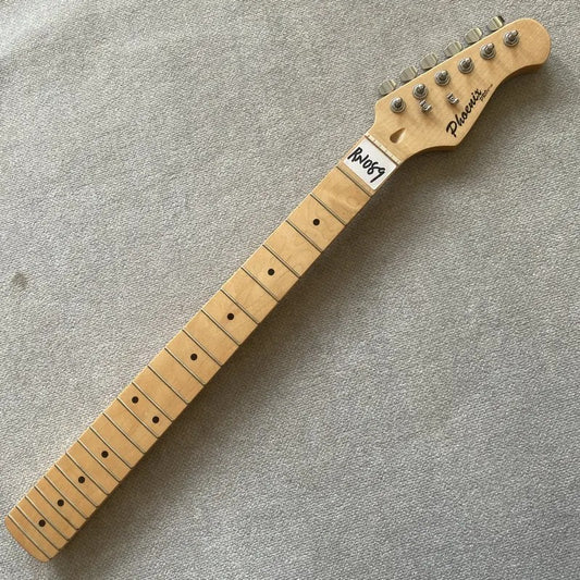 Electric Guitar Maple Wood Neck, Maple Fingerboard 22 Frets, Silver Tu