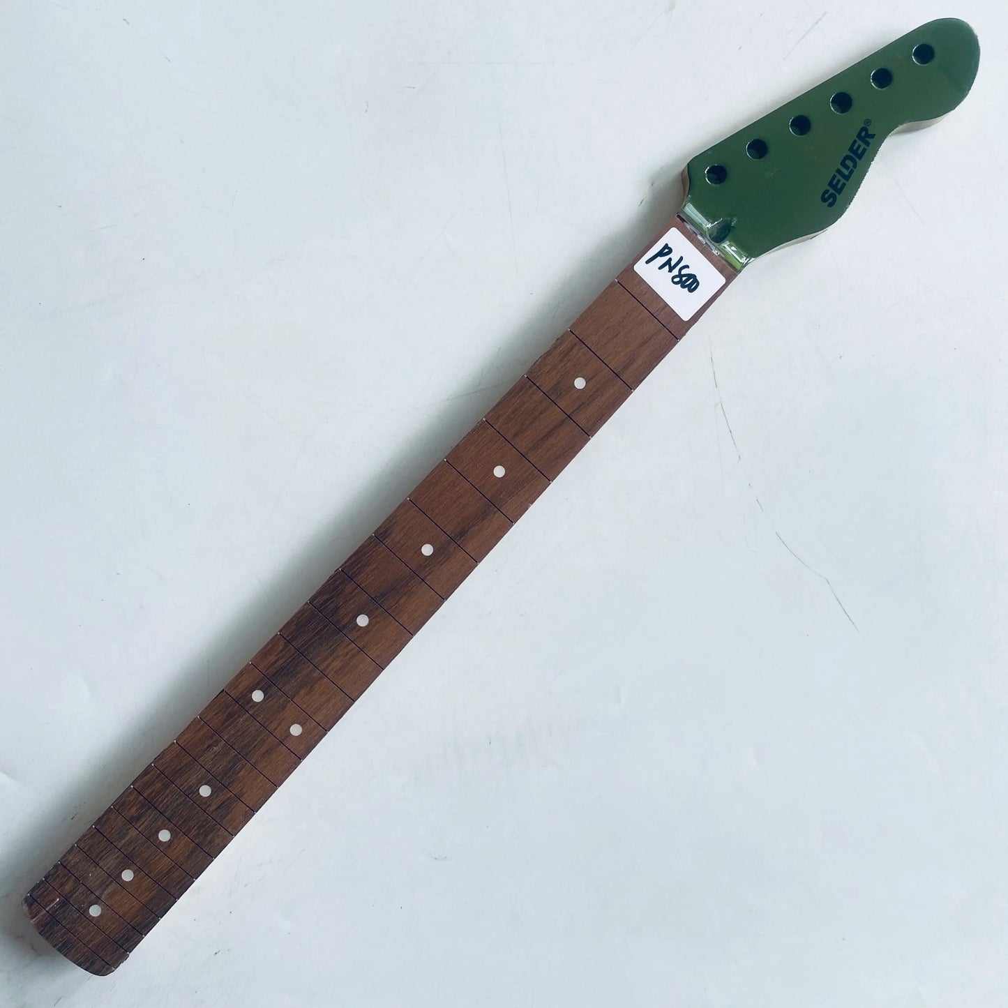 Green Headstock Guitar Maple Wood Neck, Rosewood 22 Frets Fingerboard