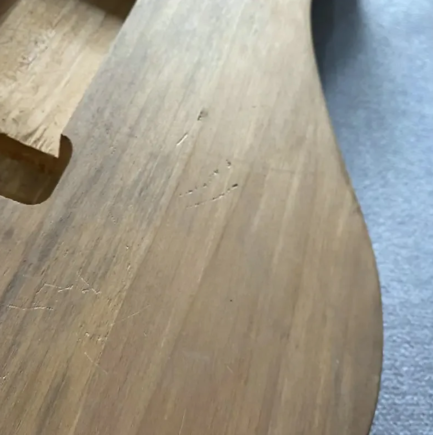 Double Cutaway Guitar DIY Project Body