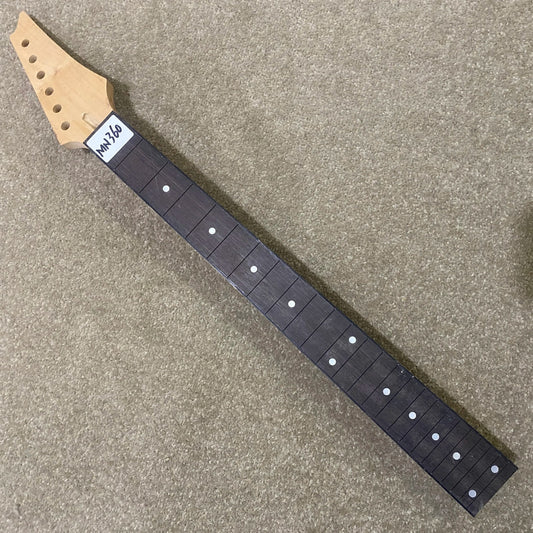 Guitar Maple Wood Neck, Custom 24 Frets Rosewood Fingerboard