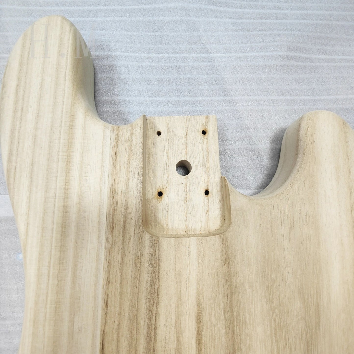 4 String Bass Unfinished Poplar Wood Body Fit Precision P Bass