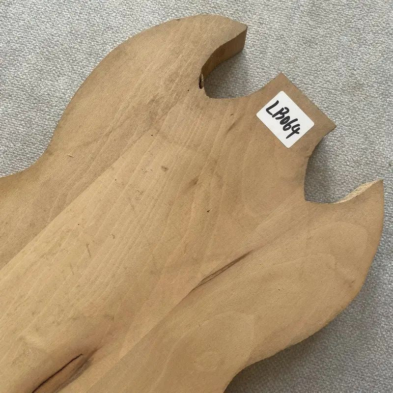 Basswood Guitar Double Cutaway Block Materiel Fit SG DIY Project Guita