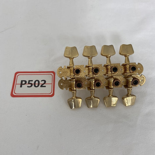 4R4L Gold 8 String Mandolin Open Gear Tuning Pegs Machine Heads