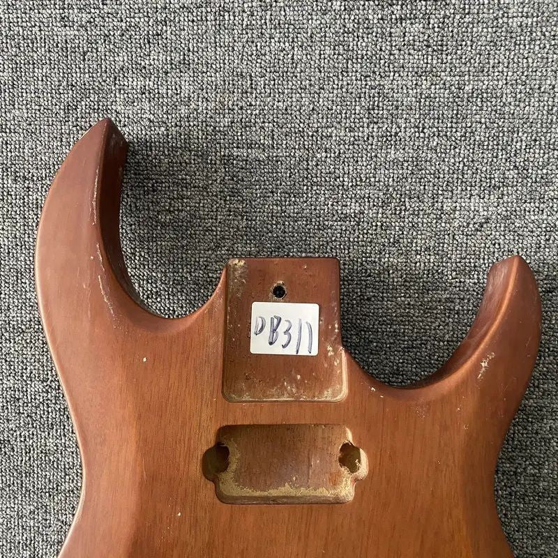 HH Okoume Wood Guitar Double Cutaway Body