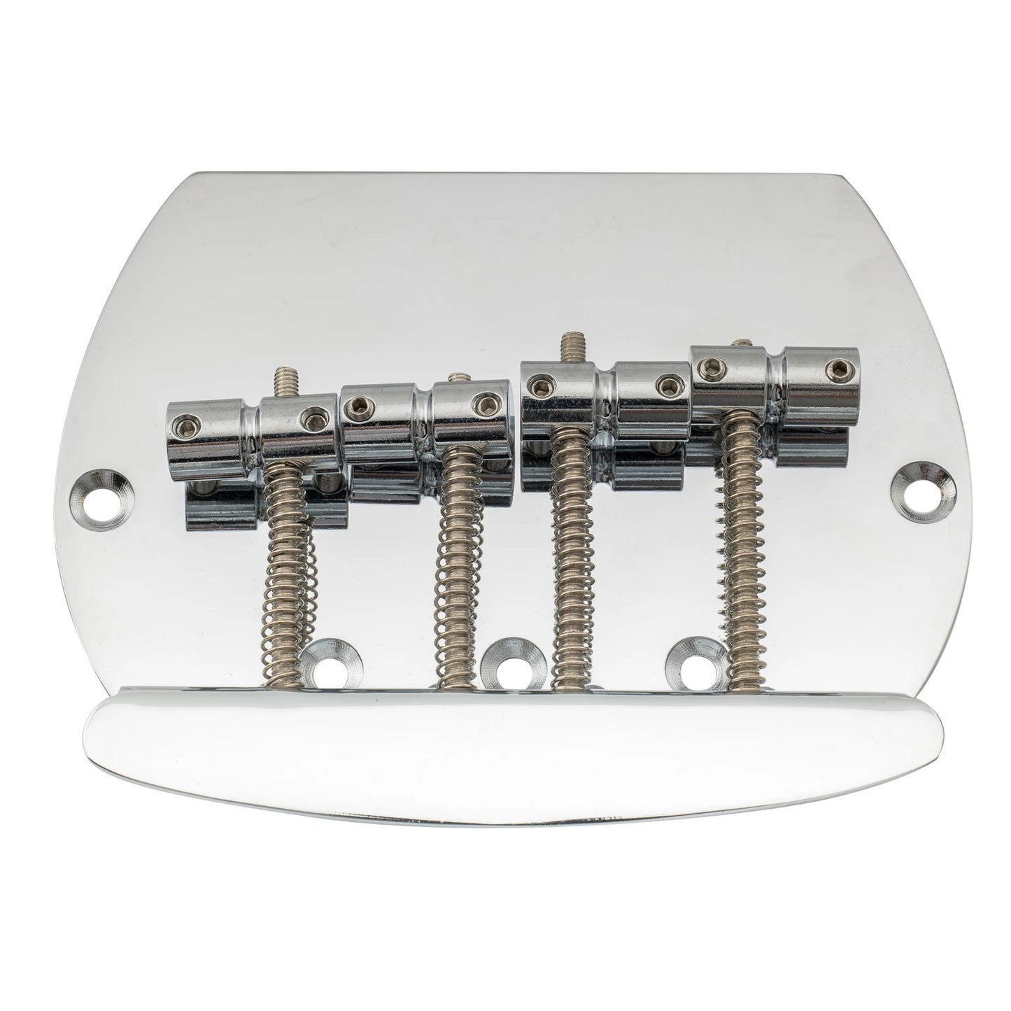 Chrome Dual Load 4 String Electric Bass Hardtail Fixed Bridge Fit Musi