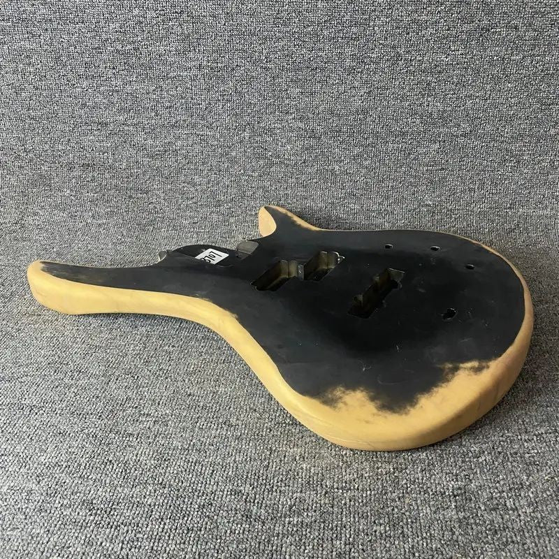 Black 4 String Electric Bass Guitar Body