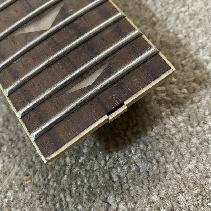 Maple Wood Guitar Neck, 24 Frets Rosewood Fretboard DIY Project