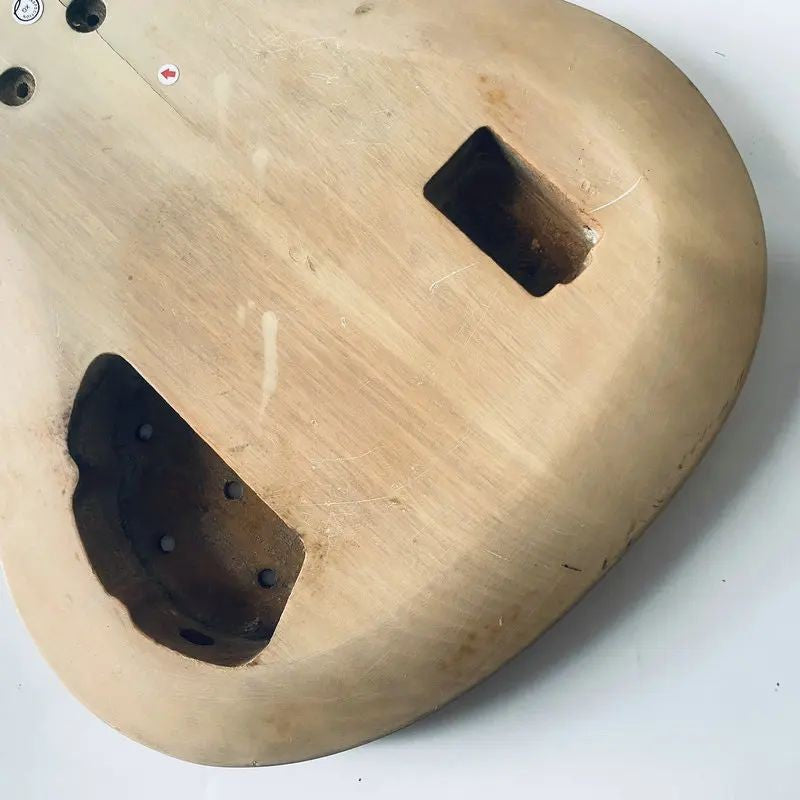 4 String Electric Bass Okoume Wood Body DIY Project