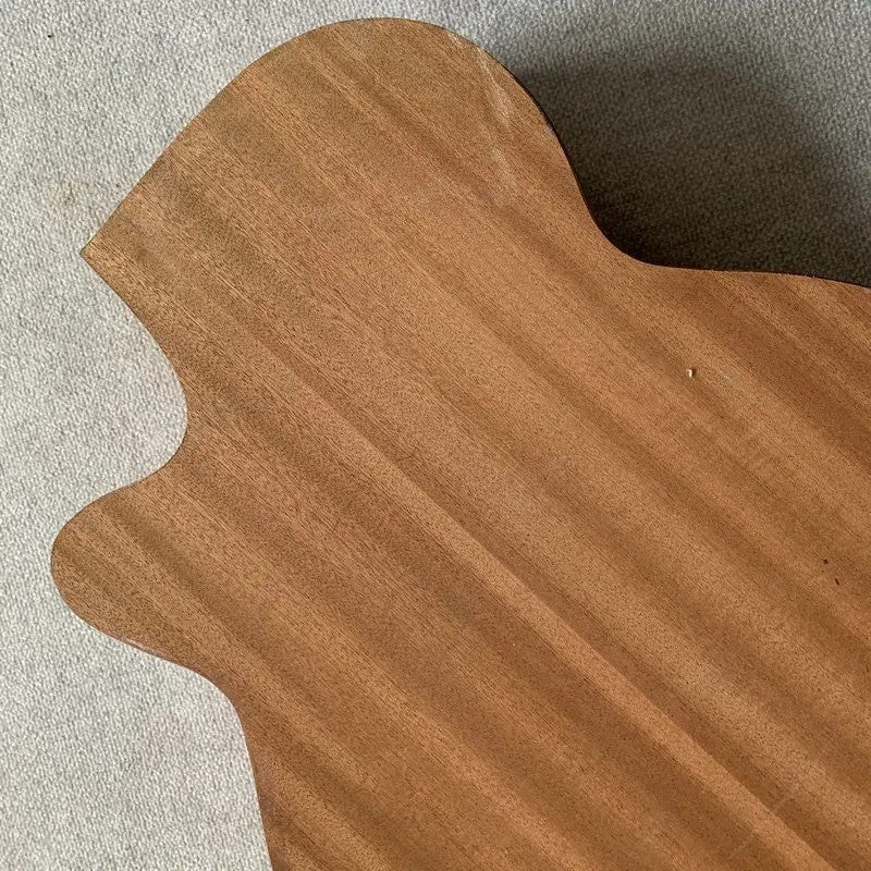 Mahogany Wood 40" Single Cutaway Acoustic Guitar Body
