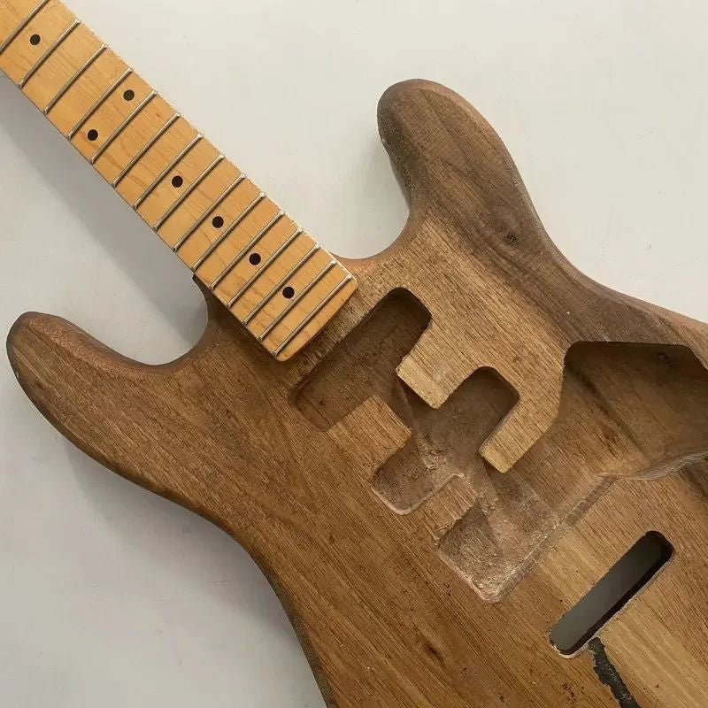 DIY Set Guitar Basswood Body with Maple Neck Project