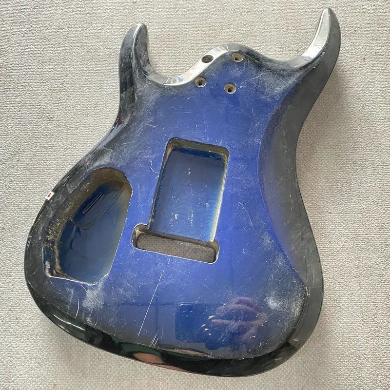 Blue Burst HSH Basswood Guitar Body DIY Project