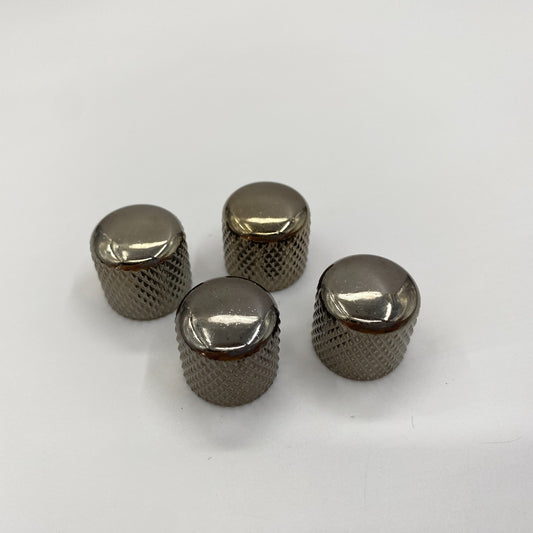4pcs Black Nickel Guitar Bass Control Knobs Fit MusicMan,Dean,Ibanez,F