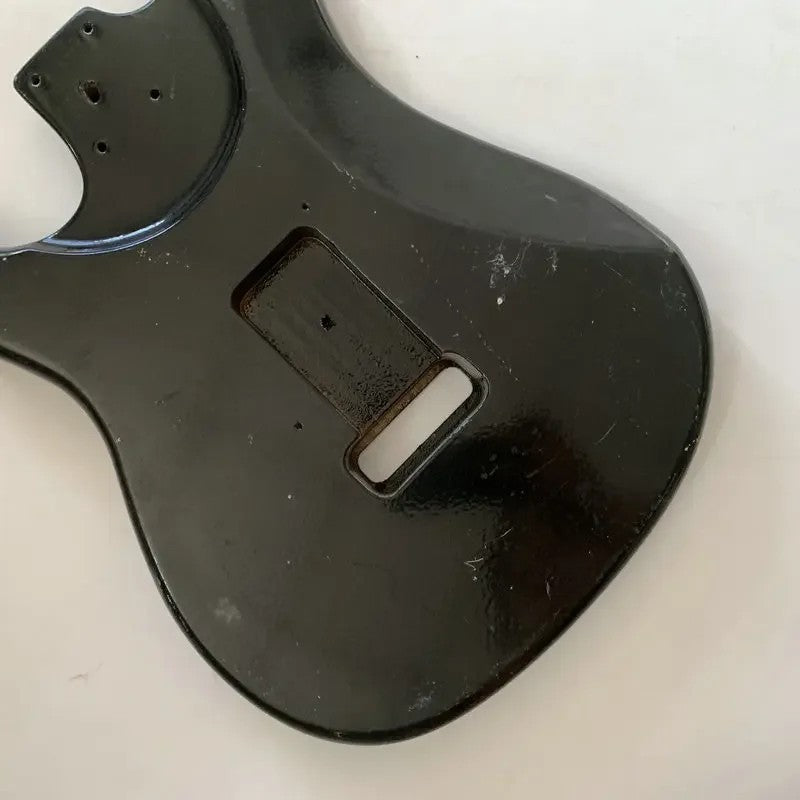 Basswood Black Guitar Body Fit Stratocaster Strat