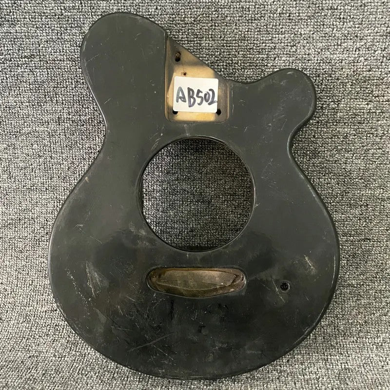Mini Black Solid Guitar Basswood Body DIY Project