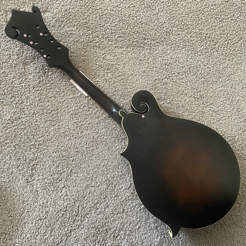 Sunburst Mahogany Wood 8 String Mandolin Body, Rosewood Fingerboard Ne
