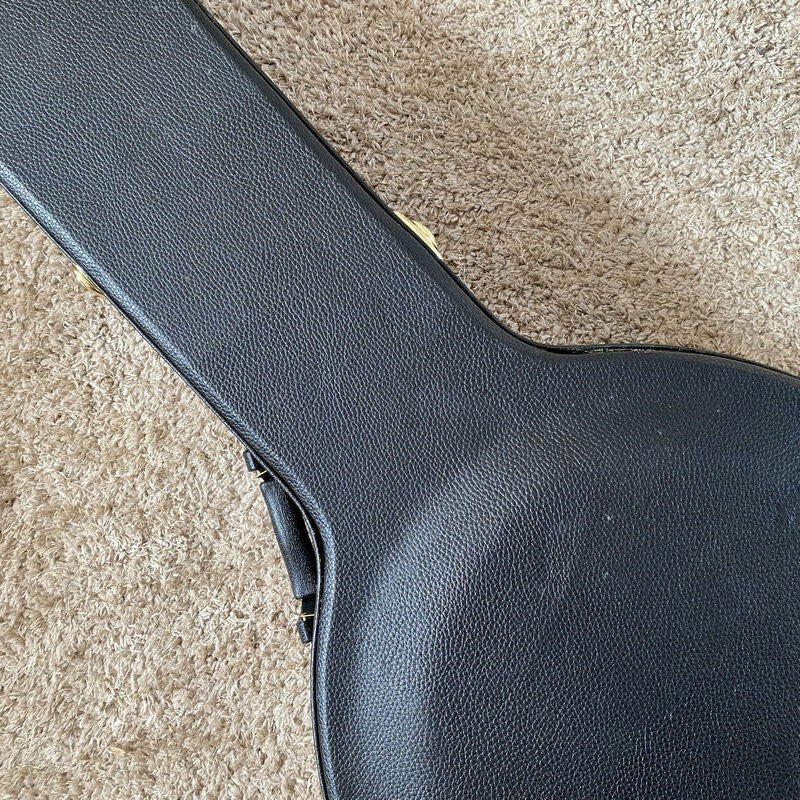 Black Banjo Leather Hard Case