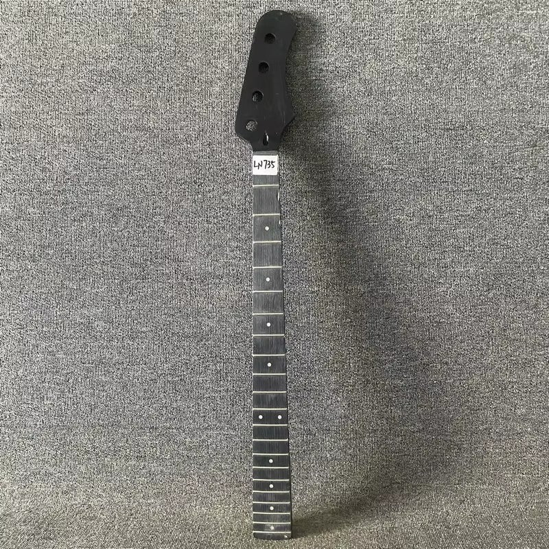 Black Maple Wood 4 String Bass Neck, Rosewood Fingerboard 21 Frets