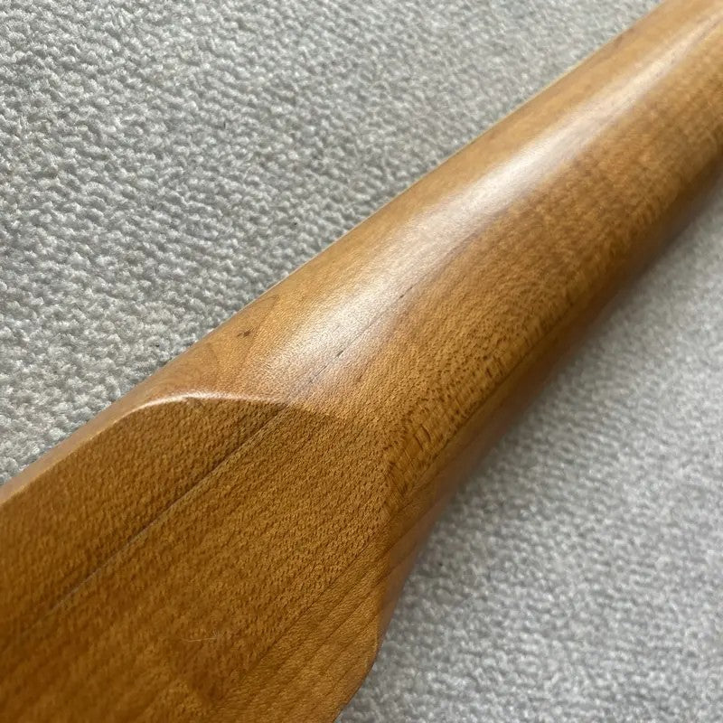 Red Left Handed Guitar Maple Wood Neck, 24 Frets Fingerboard