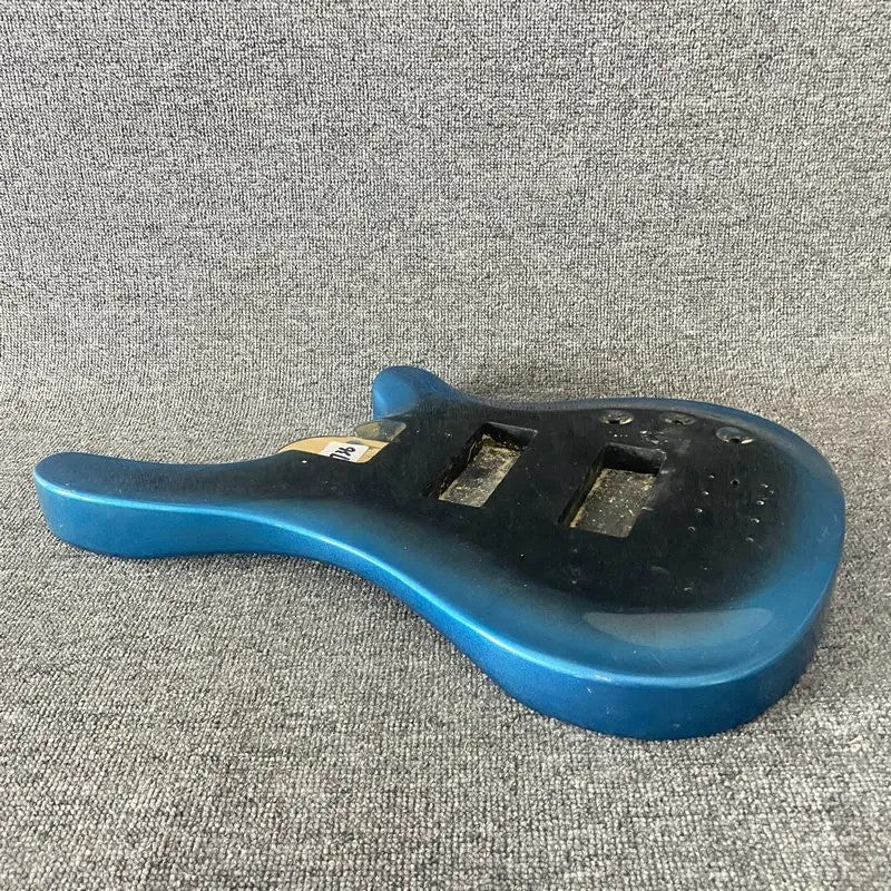 Blue DIY Project Electric Bass Basswood Body