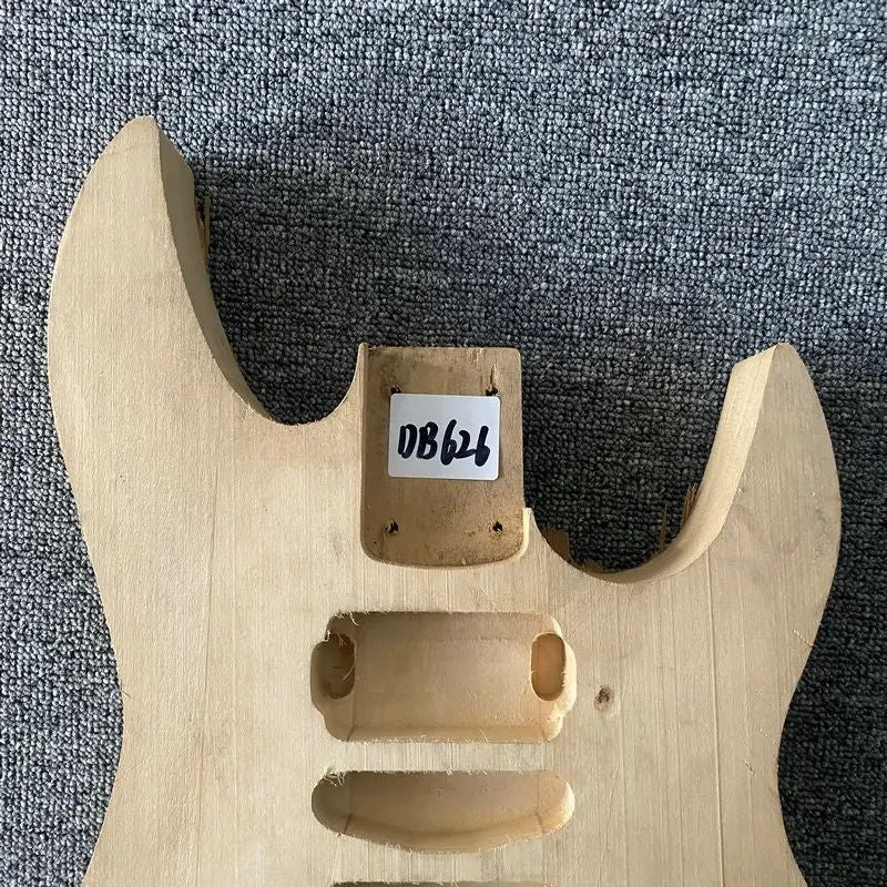 Unfinished Basswood HSH Guitar Body DIY Project